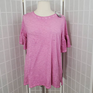 NWT Lane Bryant Flutter Sleeves Shirt Size: 14/16